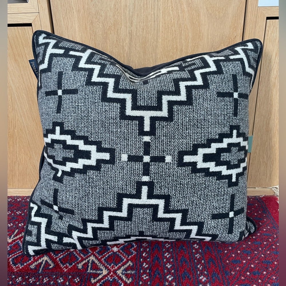 Wool Pendleton Throw Pillow -18x18